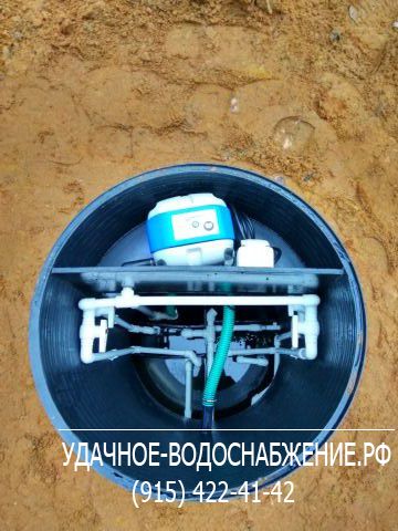 Монтаж самой маленькой в России автономной канализации полного цикла БИО-СТОК-АВТО-3 с возможностью периодической эксплуатации. 