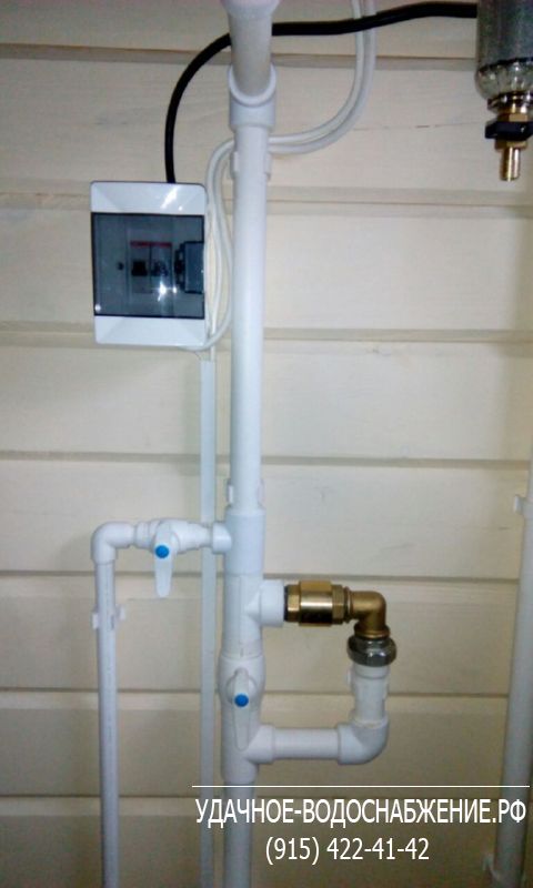  Монтаж зимнего водоснабжения дачи из колодца. Система предназначена для круглогодичного использования.